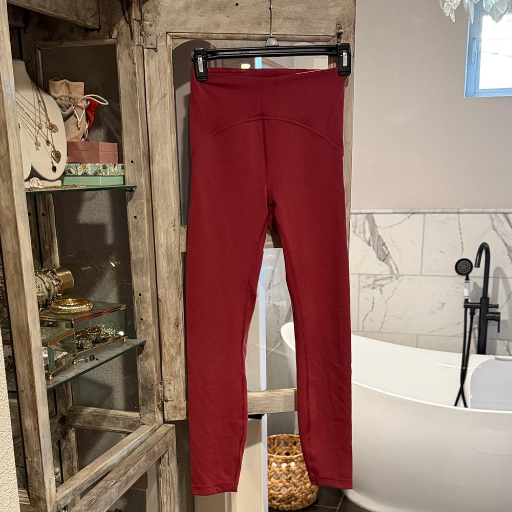 lululemon athletica Red Leggings